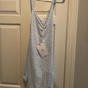 Rhoback Light Blue Patterned Activity Dress
